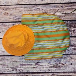 Orange Bucket Hat